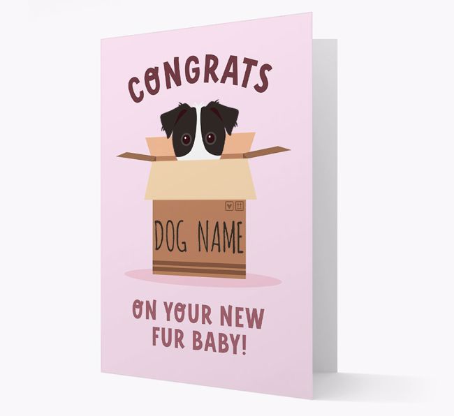 Congrats On Your New Fur Baby: Personalized {breedFullName} Card